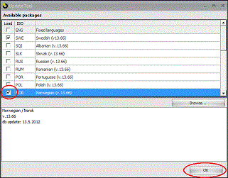 JabloTool GDP language selection