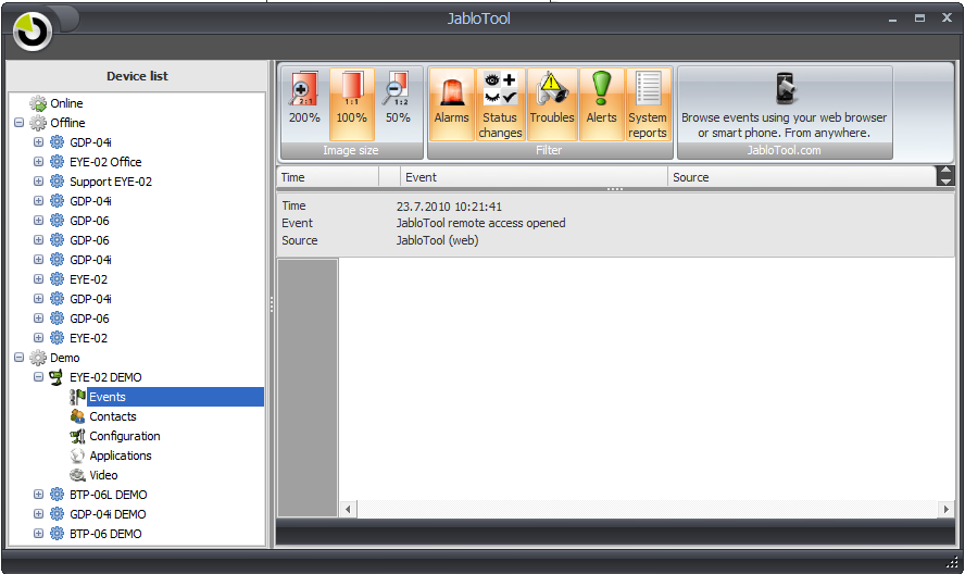 JabloTool Desktop screenshot