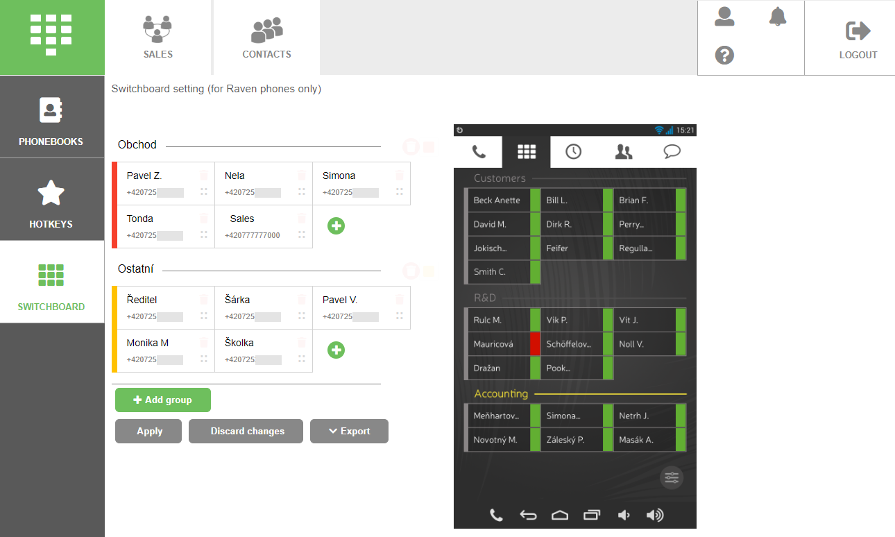 Jablotool.com: Configure Switchboard