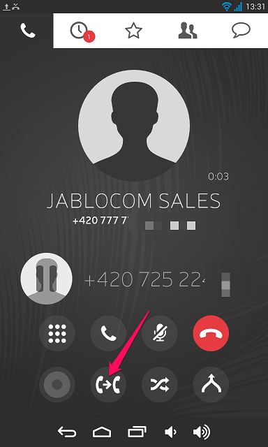 Transfer the call